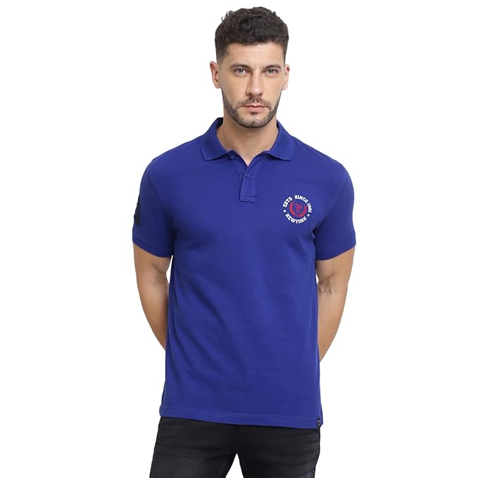 Van Heusen Men's Cotton Regular Fit T-Shirt