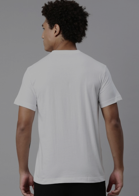 Men Soft Pure Cotton Round Neck Half Sleeve Tshirt - Image 3