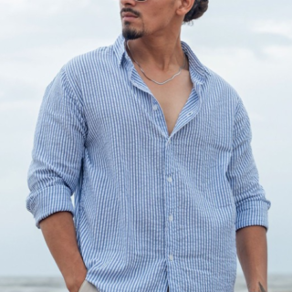 Men Micro Checks Checked Casual Shirt