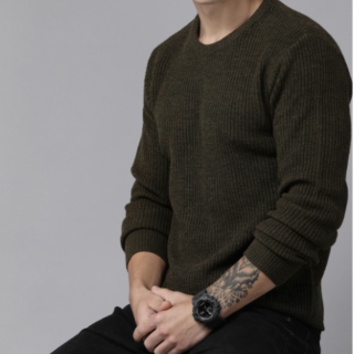 The Lifestyle Co. Men Acrylic Pullover