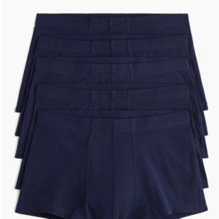 5-Pack Cotton Short Trunks