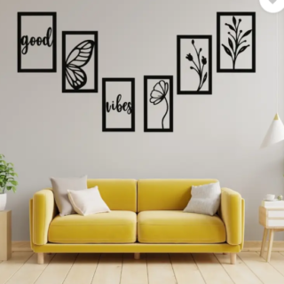 6 Sets Wall Art Frame for Home Decor