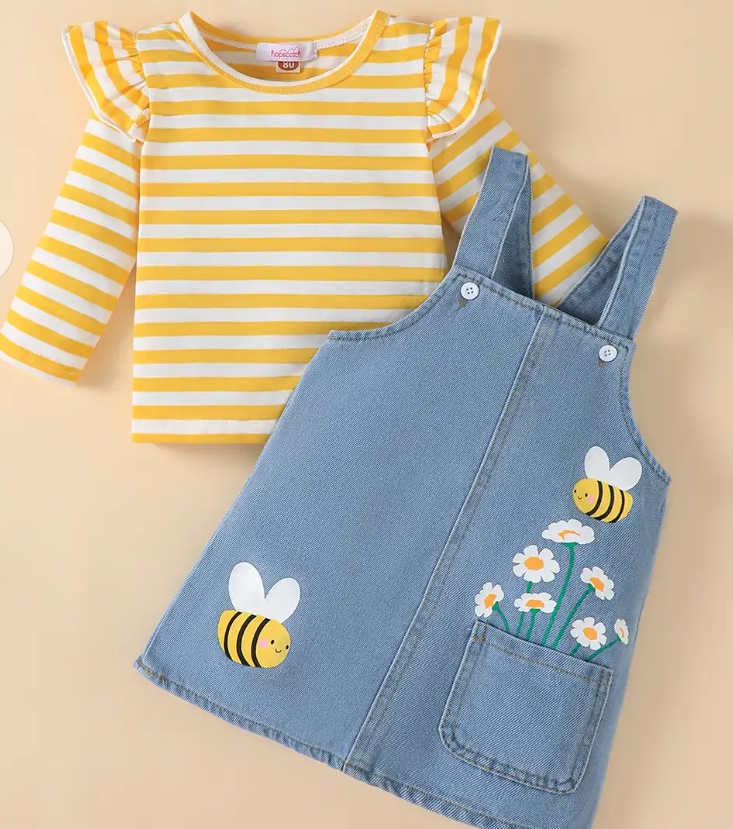 Bee & Daisy Striped Dress - Image 2