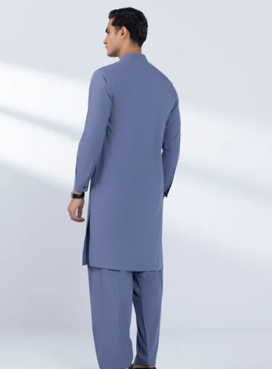 Viscose Blended Suit - Slim Fit - Image 3