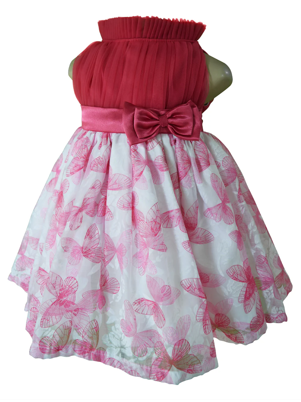 Berry Butterfly Dress