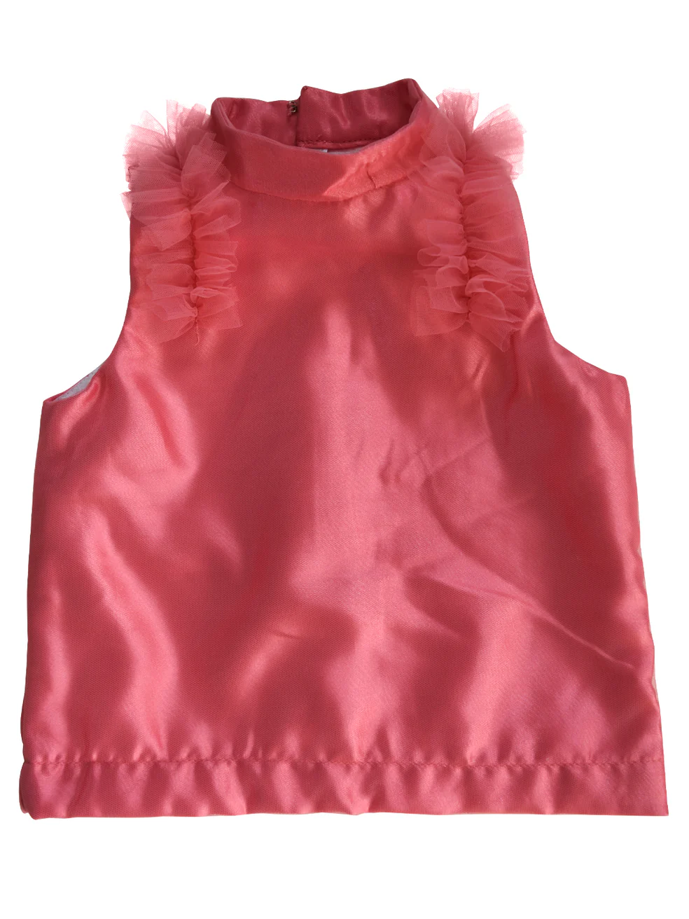 Pink Ruffle Top - Image 2