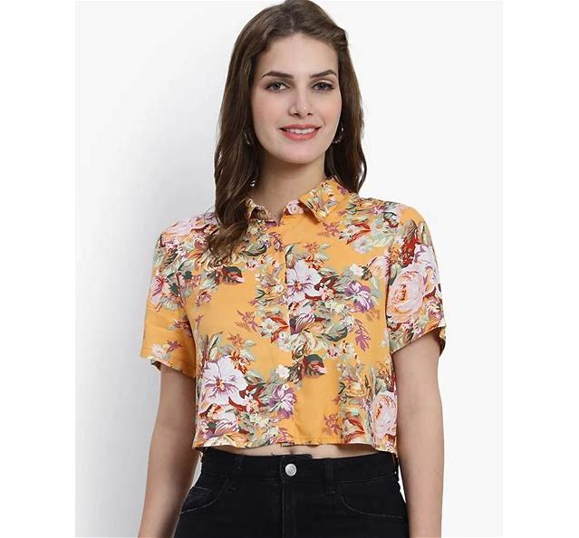 Women Floral Print Regular Fit Top