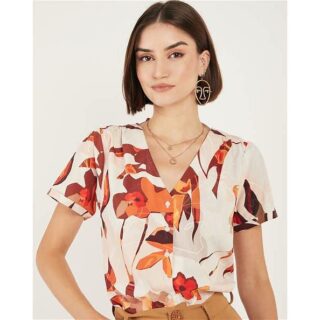 Women Printed Regular Fit Top