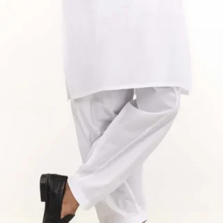 White Basic Men Shalwar